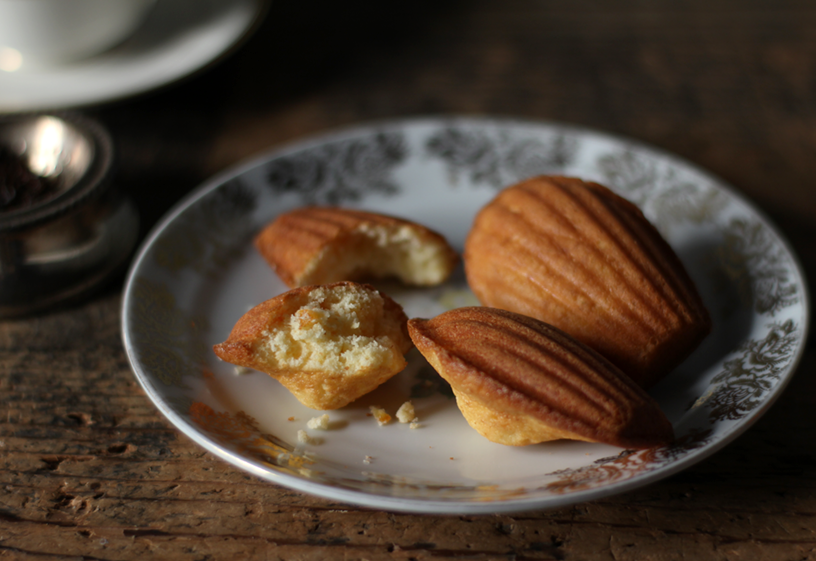 オレンジピールのマドレーヌ｜Orange Peel Madeleines