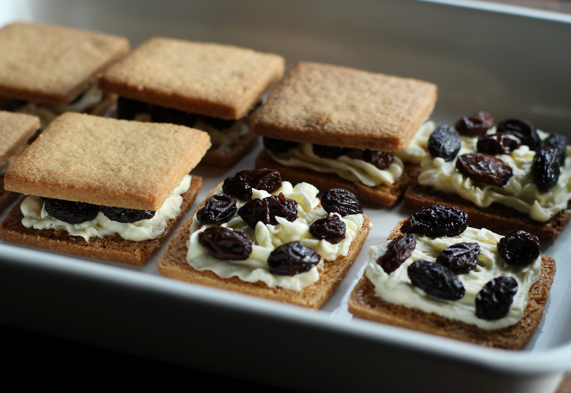 ラムレーズンサンド レシピ|Raisins sandwich recipe