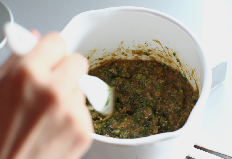蕗の薹味噌 レシピ|Fukinotou-miso(Butterbur miso paste) recipe|eat at home japan