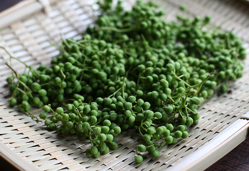 実山椒の下処理|Japanese pepper|eat at home jp