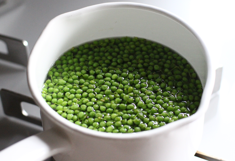 実山椒の下処理|Japanese pepper|eat at home jp